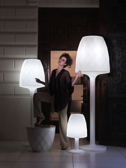 Lampa gradina inalta Vases Ø56x180 cm iluminare LED, optiune RGB smart controller, 47056W - Vondom [3]