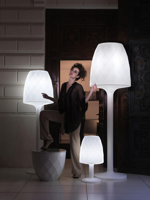 Lampa gradina inalta Vases Ø68x220 cm iluminare LED, optiune RGB smart controller, 47068W - Vondom [3]