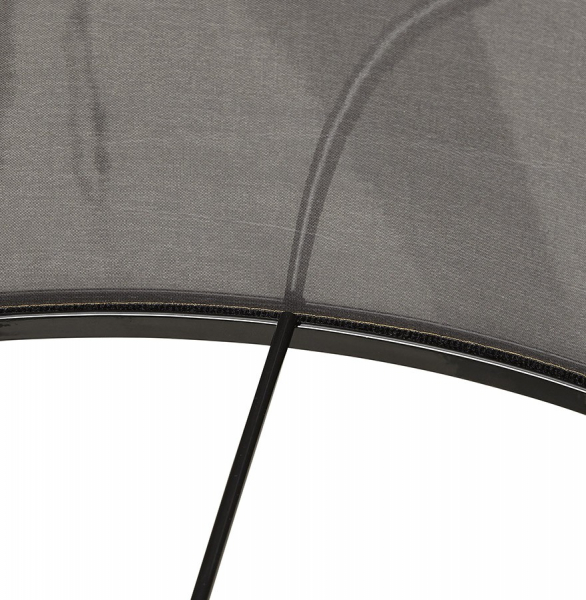 Lampa gri de podea TRIVET cu design modern 3 picioare / lemn / material, FL00350GRNA - Kokoon [8]