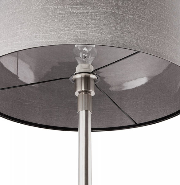 Lampa gri de podea WINONA cu design modern si inaltime reglabila material / otel, FL00490GR - Kokoon [8]