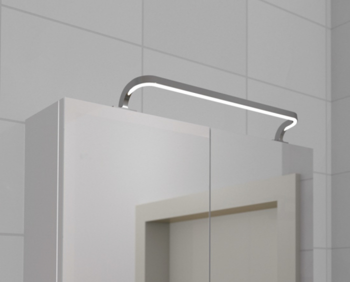 Lampa LED baie, corp iluminat, negru mat, COMAD [3]
