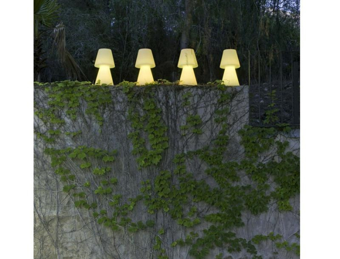 Lampă Lola 11x11x20 cm, Polietilen Alb, Protecție IP43 - New Garden [6]