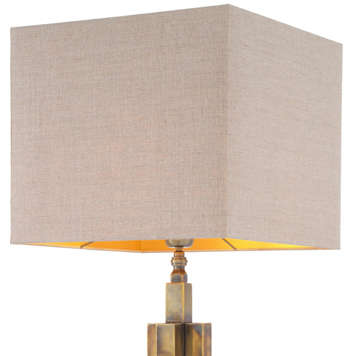   Lampă de masă Ellis finisaj din alamă vintage inclusiv abajur 116294 EICHHOLTZ [4]