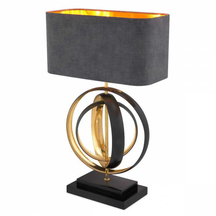   Lampă de masă Riley cu finisaj gunmetal inclusiv abajur 114294 EICHHOLTZ [4]