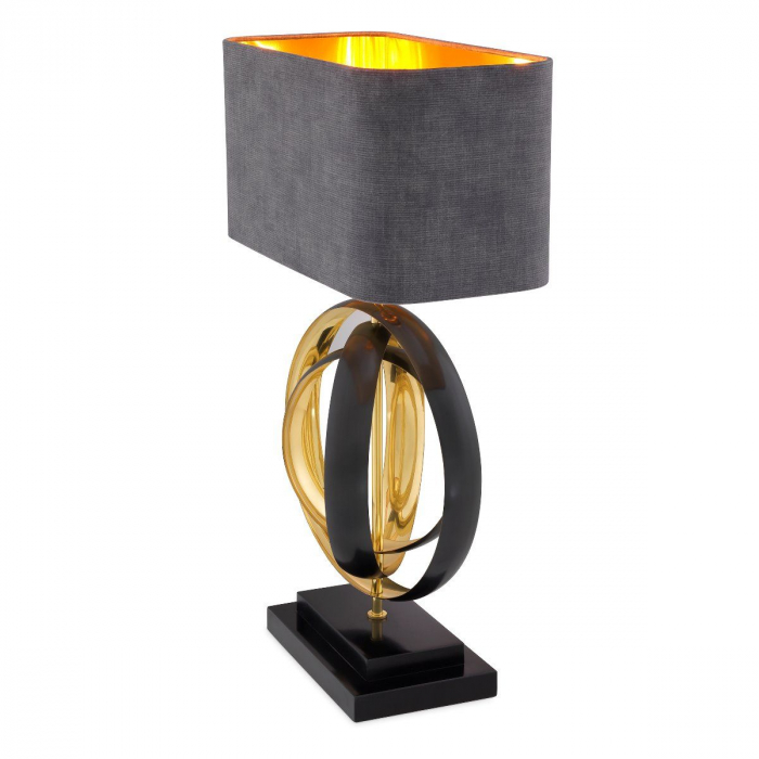   Lampă de masă Riley cu finisaj gunmetal inclusiv abajur 114294 EICHHOLTZ [3]