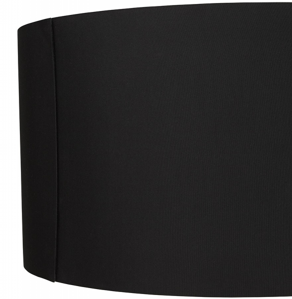 Lampa neagra de podea TRIVET cu design modern 3 picioare / lemn / material, FL00320BLNA - Kokoon [7]