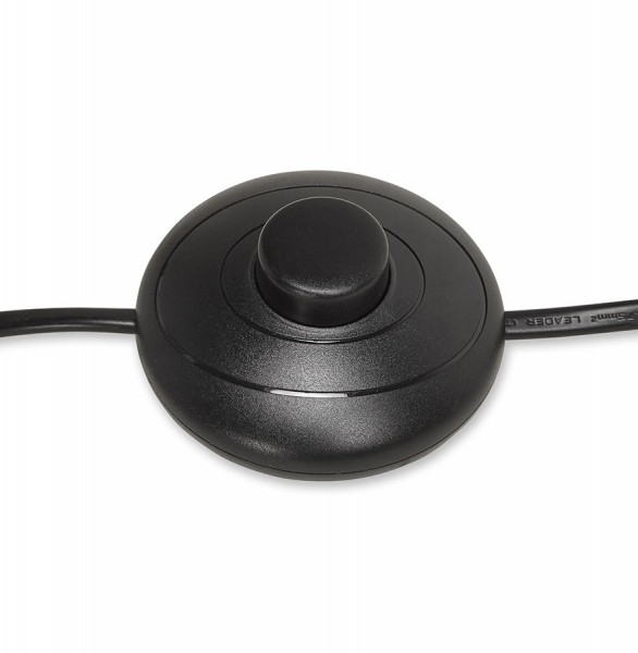 Lampa neagra de podea TRIVET cu design modern 3 picioare negre / material / metal, FL00310BLBL - Kokoon [14]