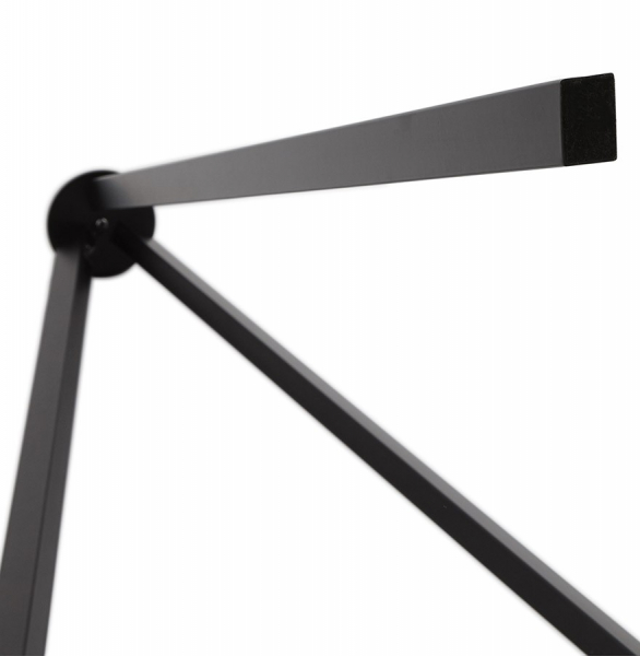 Lampa neagra de podea TRIVET cu design modern 3 picioare negre / material / metal, FL00310BLBL - Kokoon [13]