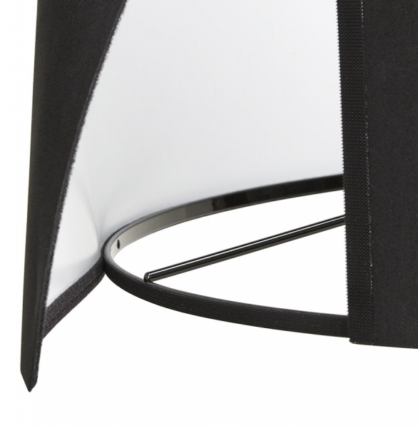 Lampa neagra de podea TRIVET cu design modern 3 picioare negre / material / metal, FL00310BLBL - Kokoon [5]