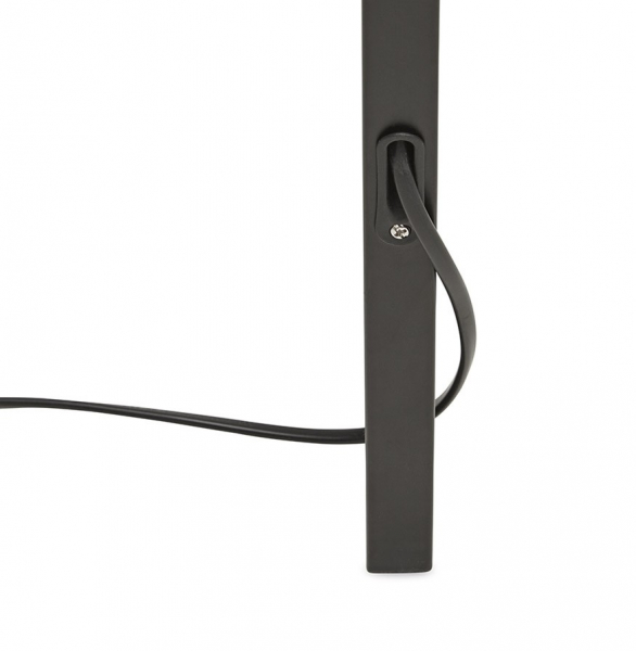Lampa neagra de podea TRIVET cu design modern 3 picioare negre / material / metal, FL00310BLBL - Kokoon [12]