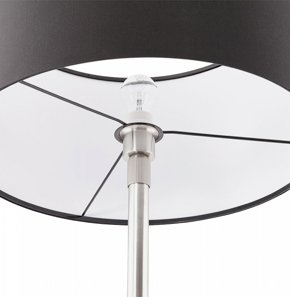 Lampa neagra de podea WINONA cu design modern si inaltime reglabila material / otel, FL00480BL - Kokoon [8]