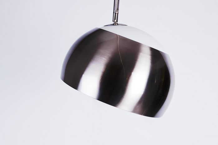 Lampa podea moderna Sohra 200 cm cu baza din marmura alba, abajur metal, design modern, AZ 0022 - Azzardo [3]
