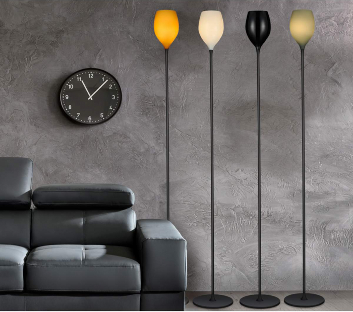 Lampa podea moderna stil minimalist Garnet Line 156 cm, diverse culori, suport metalic negru, AZ 1076 - Azzardo [9]