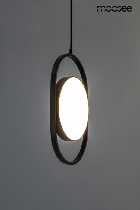 Lampă suspendată MOOSEE SPINNER 19 neagră, MSE010100314 - King [4]