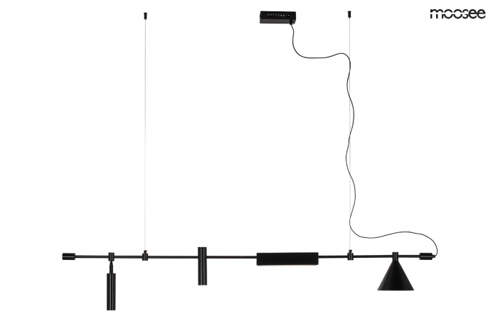 Lustra suspendată MOOSEE TECHNICS neagră, MSE010100333 - King [1]