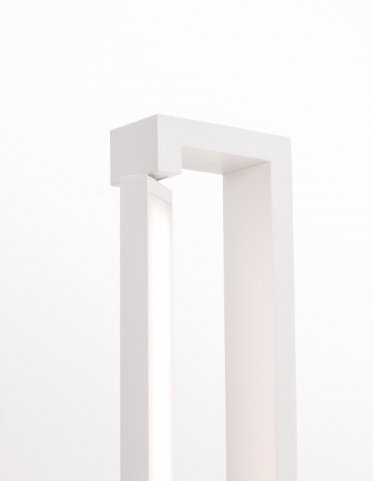 Lampadar alb stil minimalist iluminare LED Eliab 160 cm, abajur rotativ, 9117327 - Novaluce [3]