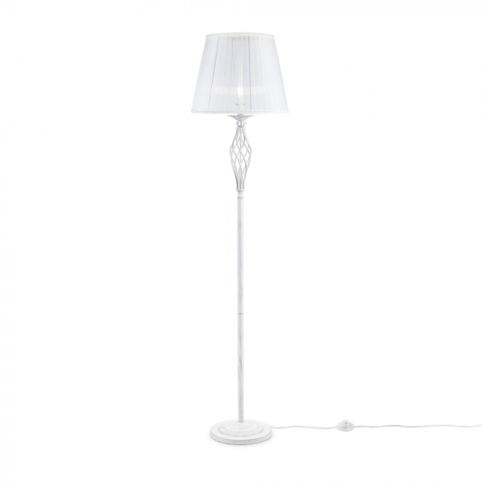 Lampadar Grace ARM247-11-G, cu intrerupator, 1xE14, alb+auriu, IP20, Maytoni [1]