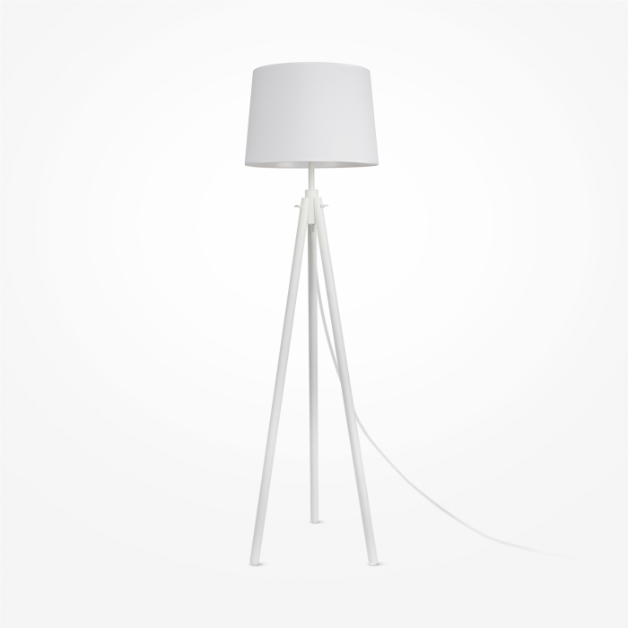 Lampadar Calvin, Metal și lemn Alb, 60W, MAYTONI Z177FL-01W [3]
