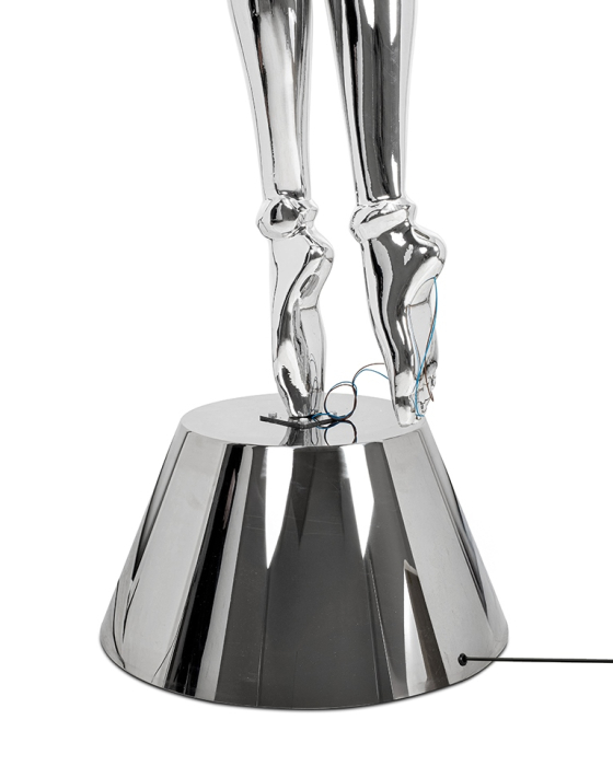 Lampadar Cyber Woman Stand 76x53x210 cm, Crom Lucios - Moosee [8]