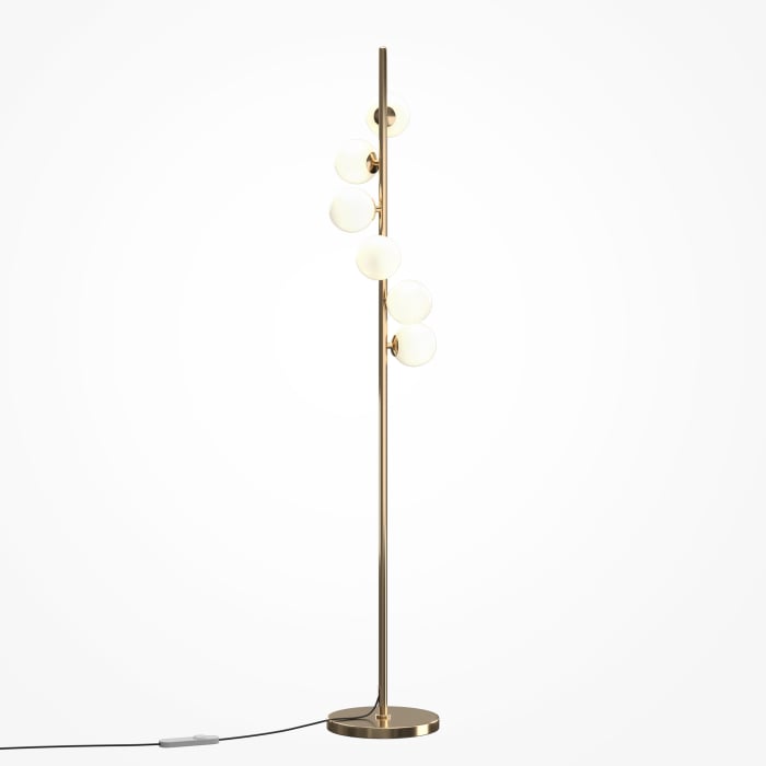 Lampadar Dallas Auriu Metal 28W MAYTONI MOD545FL-06G [2]