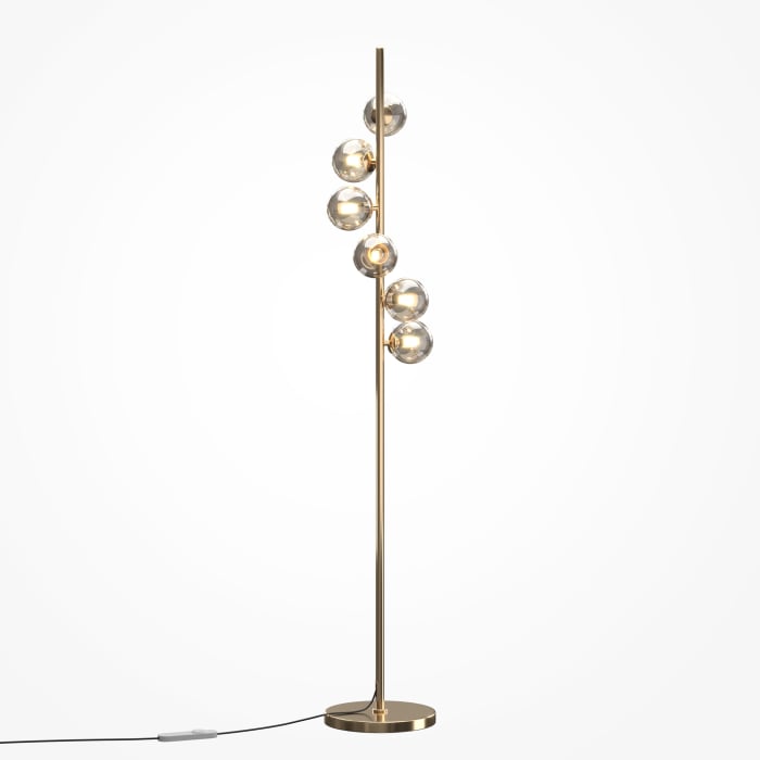 Lampadar Dallas Auriu Metal 28W MAYTONI MOD545FL-06G1 [2]