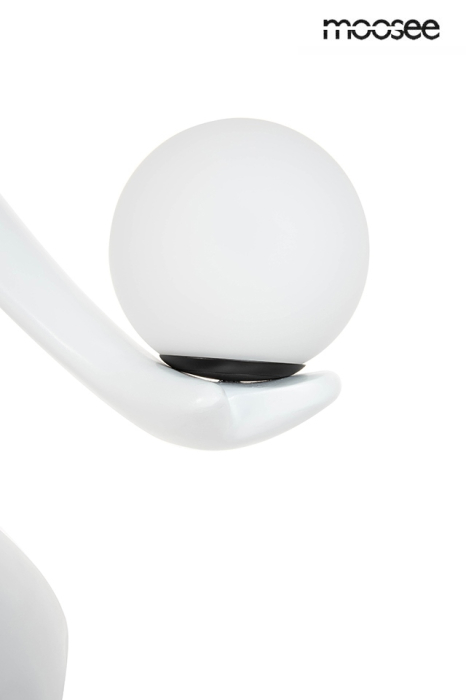 Lampadar Dancing Queen 112x90x210 cm, Alb - Moosee [10]