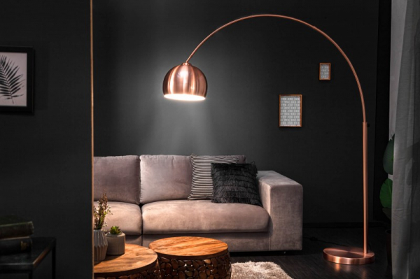Lampadar design Romein metal cupru, inaltime reglabila 170-210 cm [2]
