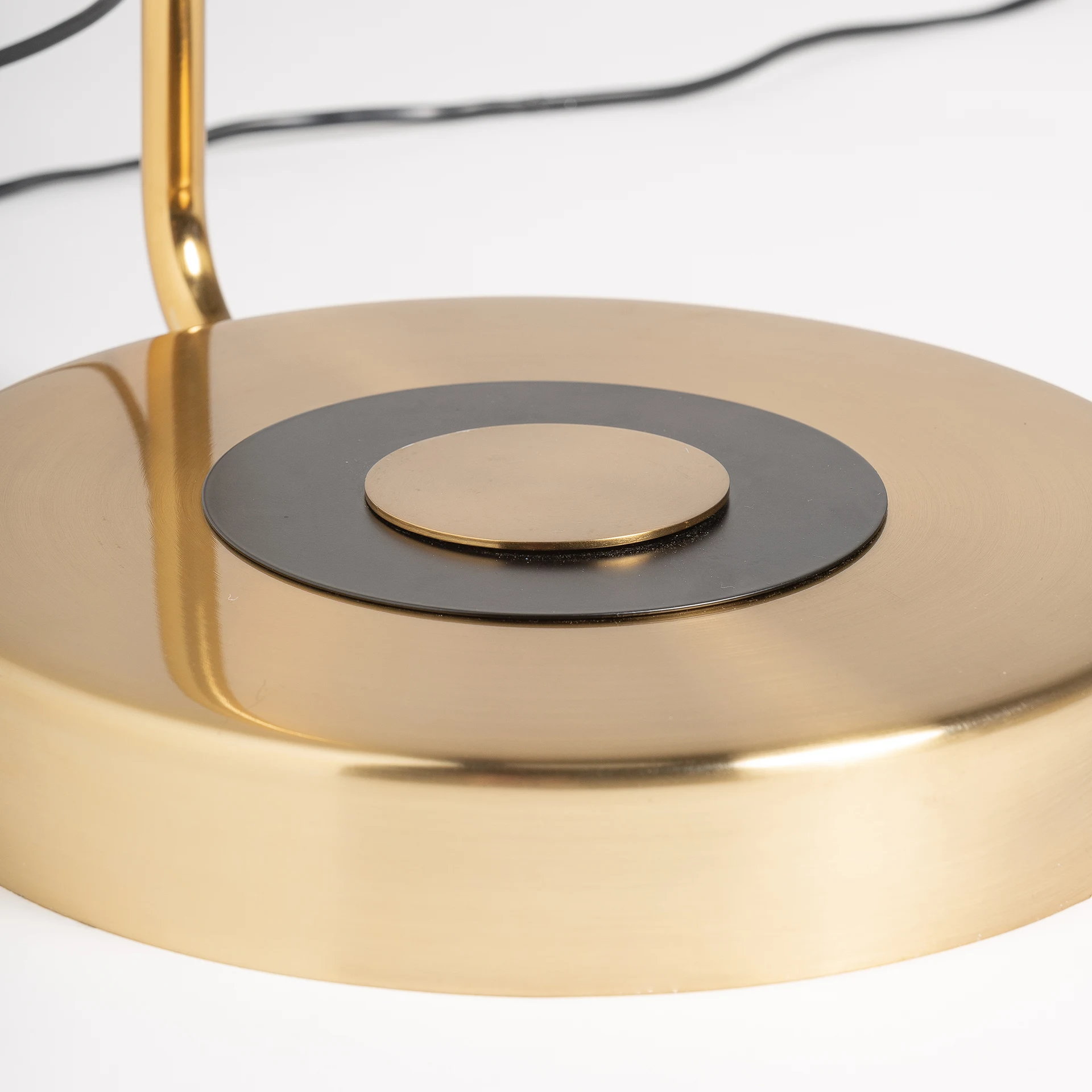 Lampadar din Fier si Acrilic, Auriu/Negru, 52x35x143 cm, Stil Art Deco - VicalHome 33432 [15]