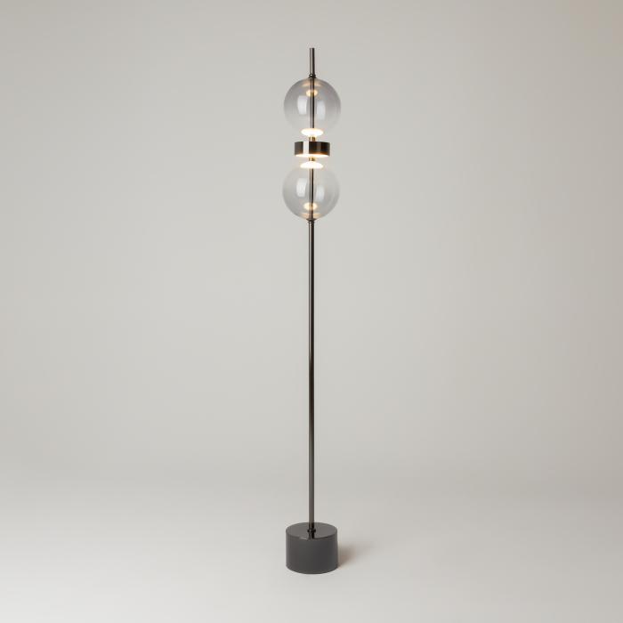Lampadar DOUBLE MOON, Metal Negru, 15W, MAYTONI MOD478FL-L15B3K [3]
