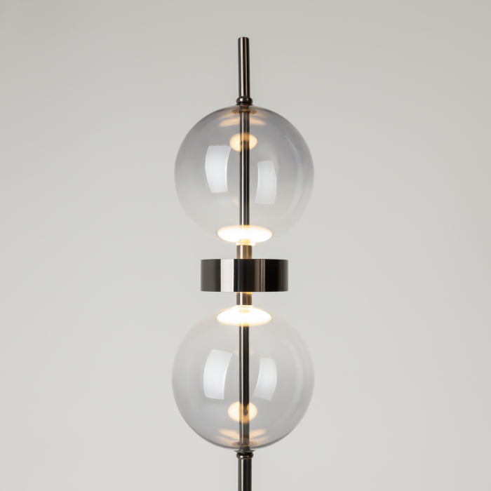 Lampadar DOUBLE MOON, Metal Negru, 15W, MAYTONI MOD478FL-L15B3K [5]
