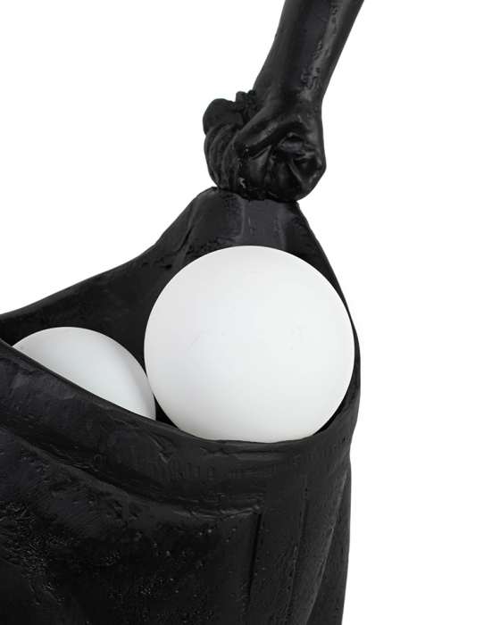 Lampadar Human Houdini 71x34x182 cm, Negru - Moosee [5]