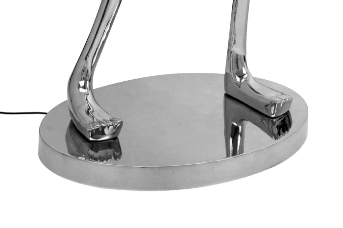 Lampadar Human Silver Premium 80x70x180 cm, Fibra de Sticlă Oglindă Cromat - Moosee [8]