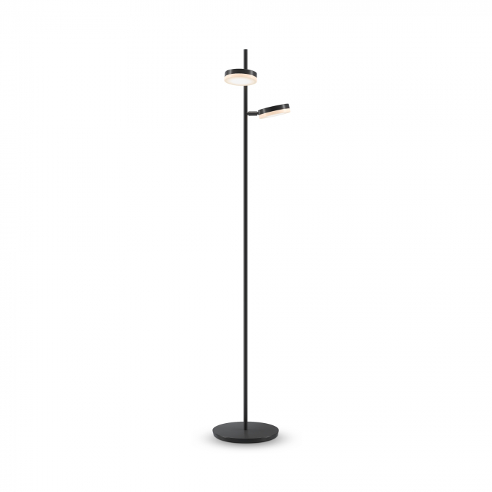Lampadar LED Fad MOD070FL-L12B3K, dimabil, orientabil, cu intrerupator, 12W, 1000lm, lumina calda, IP20, neagra, Maytoni [2]