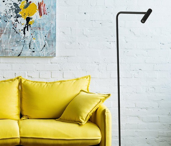 Lampadar LED negru Kolos 148 cm, metal, stil minimalist, AZ 3202 - Azzardo [2]