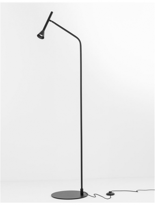 Lampadar LED premium negru ajustabil Usur metal, 150 cm, 9018911 - Novaluce [4]