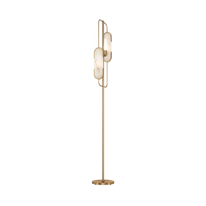 Lampadar Marmo, Metal Alamă, 40W, MAYTONI MOD099FL-02G [6]