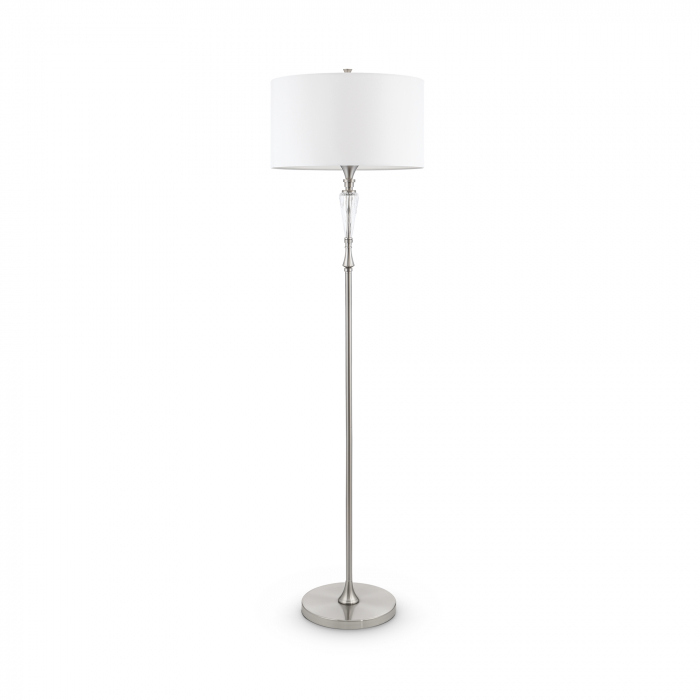 Lampadar Alicante MOD014FL-01N, cu intrerupator, 1xE27, crom+alb, IP20, Maytoni [2]