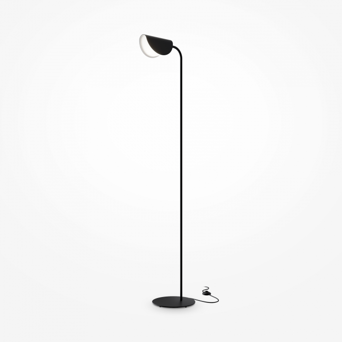 Lampadar Mollis MOD126FL-01B, cu intrerupator, 1xG9, negru, IP20, Maytoni [1]
