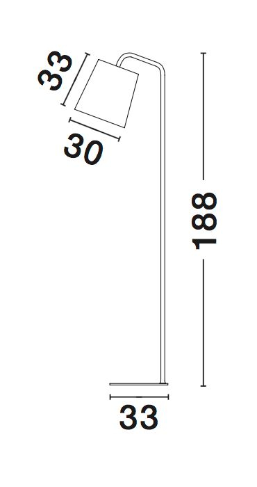 Lampadar negru/galben/alb Elix design industrial, metal, 549603 - Novaluce [3]