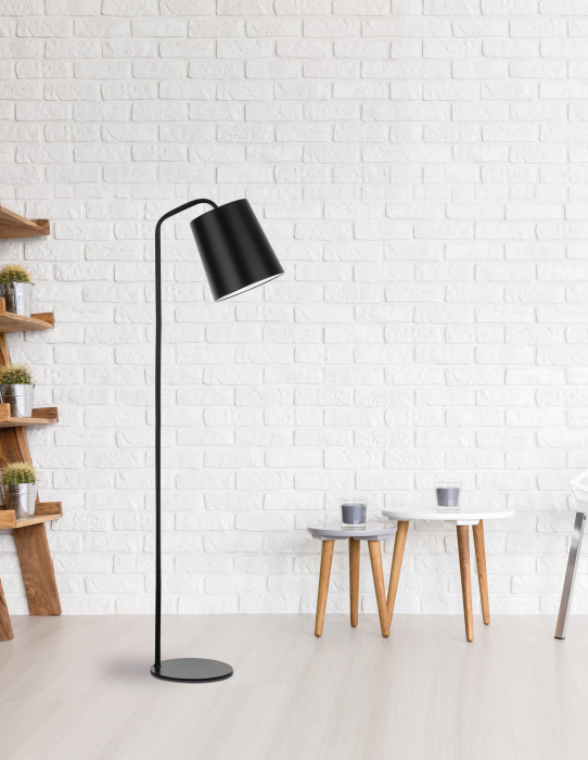 Lampadar negru/galben/alb Elix design industrial, metal, 549603 - Novaluce [2]