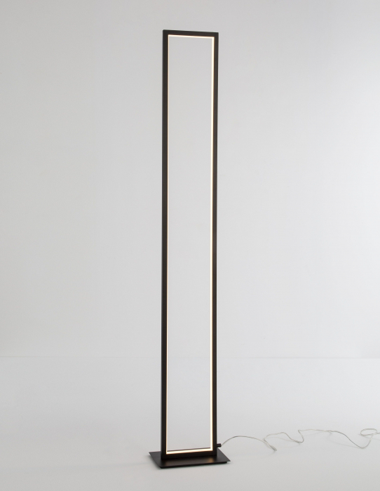 Lampadar negru mat minimalist Miki 153 cm iluminare LED, forma dreptunghiulara, 9500812 - Novaluce [3]