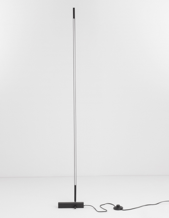 Lampadar podea auriu/negru Rocco 140 cm stil minimalist, iluminare LED, 9180726 - Novaluce [10]