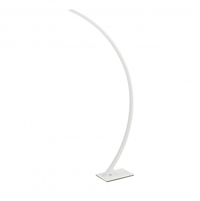 Lampadar premium cu LED dimabil Ermini 2 alb/negru din metal, 9348074 - Novaluce [1]