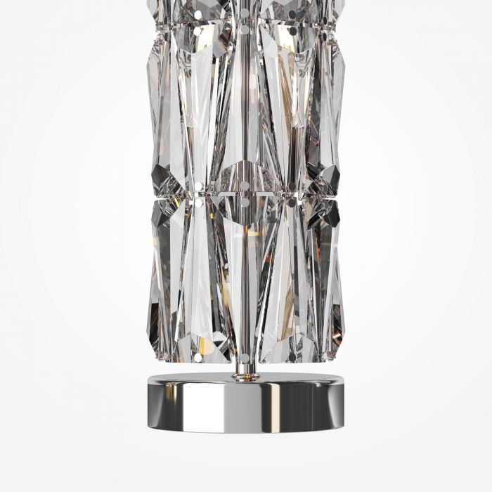 Lampadar Puntes MOD043FL-08CH, cu intrerupator, 8xE14, crom+transparent, IP20, Maytoni [3]
