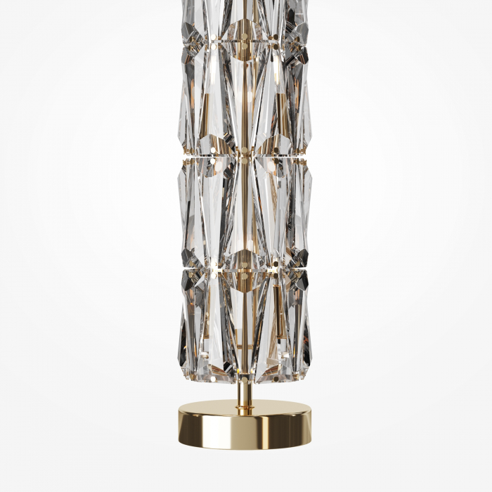 Lampadar Puntes MOD043FL-08G, cu intrerupator, 8xE14, auriu+transparent, IP20, Maytoni [5]