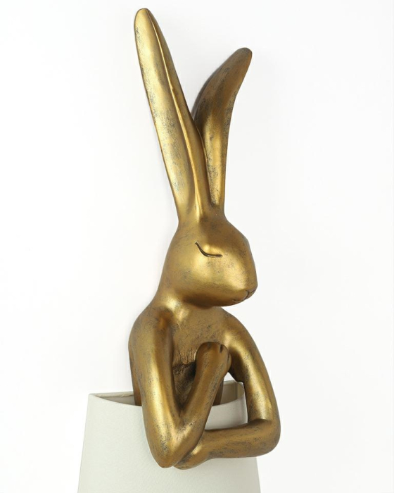 Lampadar Rabbit 24,5x37,5x150 cm, Polirășină Alb - Kare Design [2]