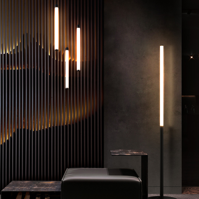 Lampadar Rază, Metal Negru, 18W, MAYTONI Z012FL-L18B3K [7]
