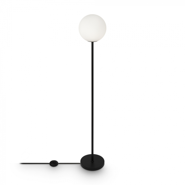 Lampadar Ring MOD013FL-01B, cu intrerupator, 1xE14, negru+alb, IP20, Maytoni [2]