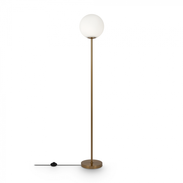 Lampadar Ring MOD013FL-01BS, cu intrerupator, 1xE27, alb+arama, IP20, Maytoni [3]