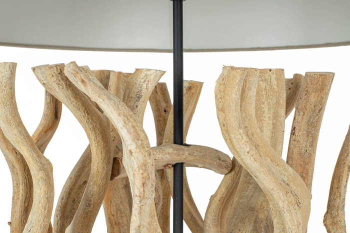 Lampadar Scultra 55x55x158 cm, Lemn de Acacia - Kare Design [2]